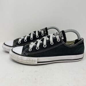 Converse All Star Chuck Taylor Low Sneakers Youth 3 Black White